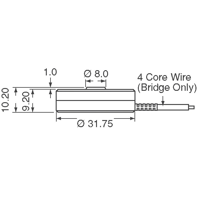FC2311-0000-1000-L TE Connectivity Measurement Specialties  Force Sensors - Industrial